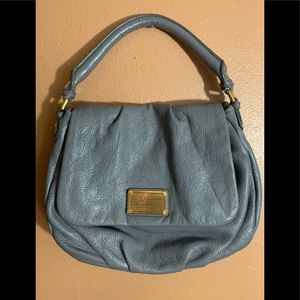 Marc Jacobs Workwear Gray Pebble Leather Bag